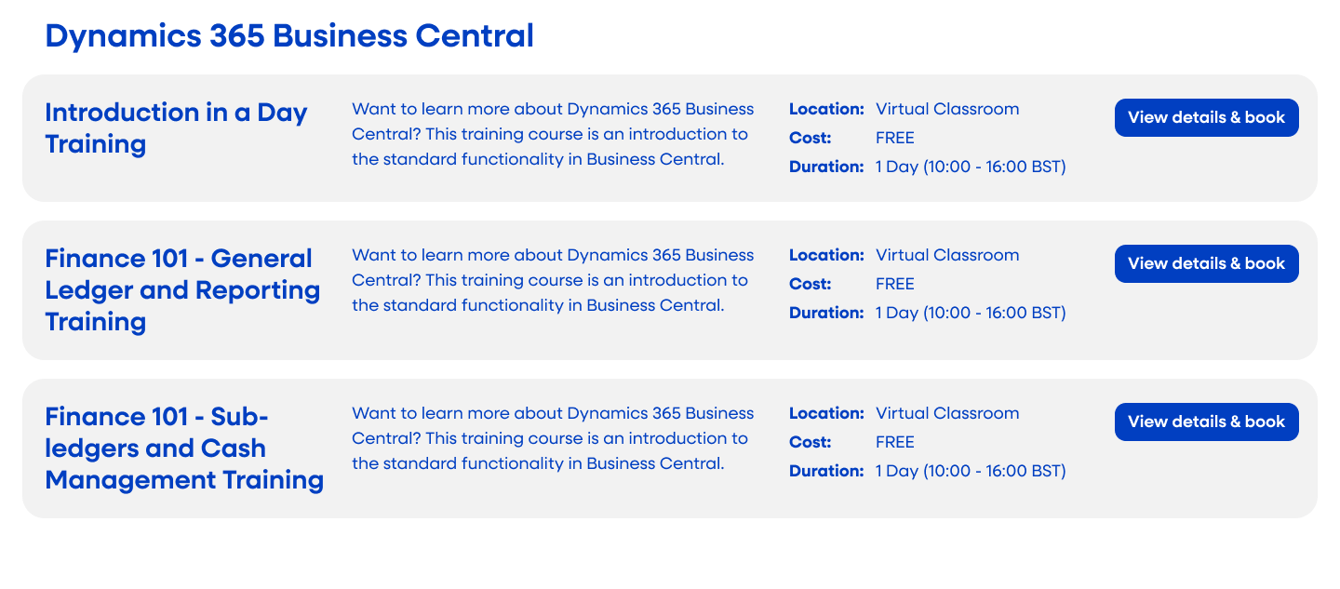 Dynamics 365 Business Central